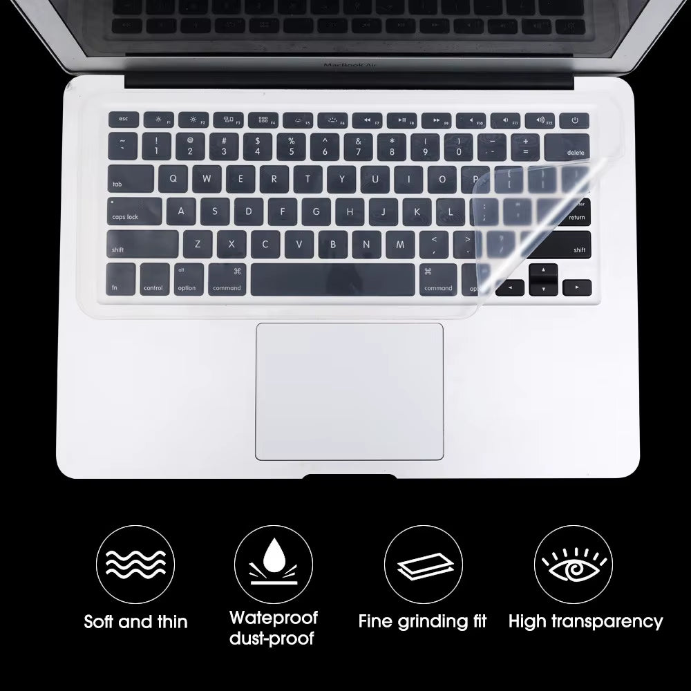 Laptop Keyboard Protective Waterproof Film 13-14 Inch and 15-17 Inch Universal Notebook Keyboard Silicone Cover Dustproof Film
